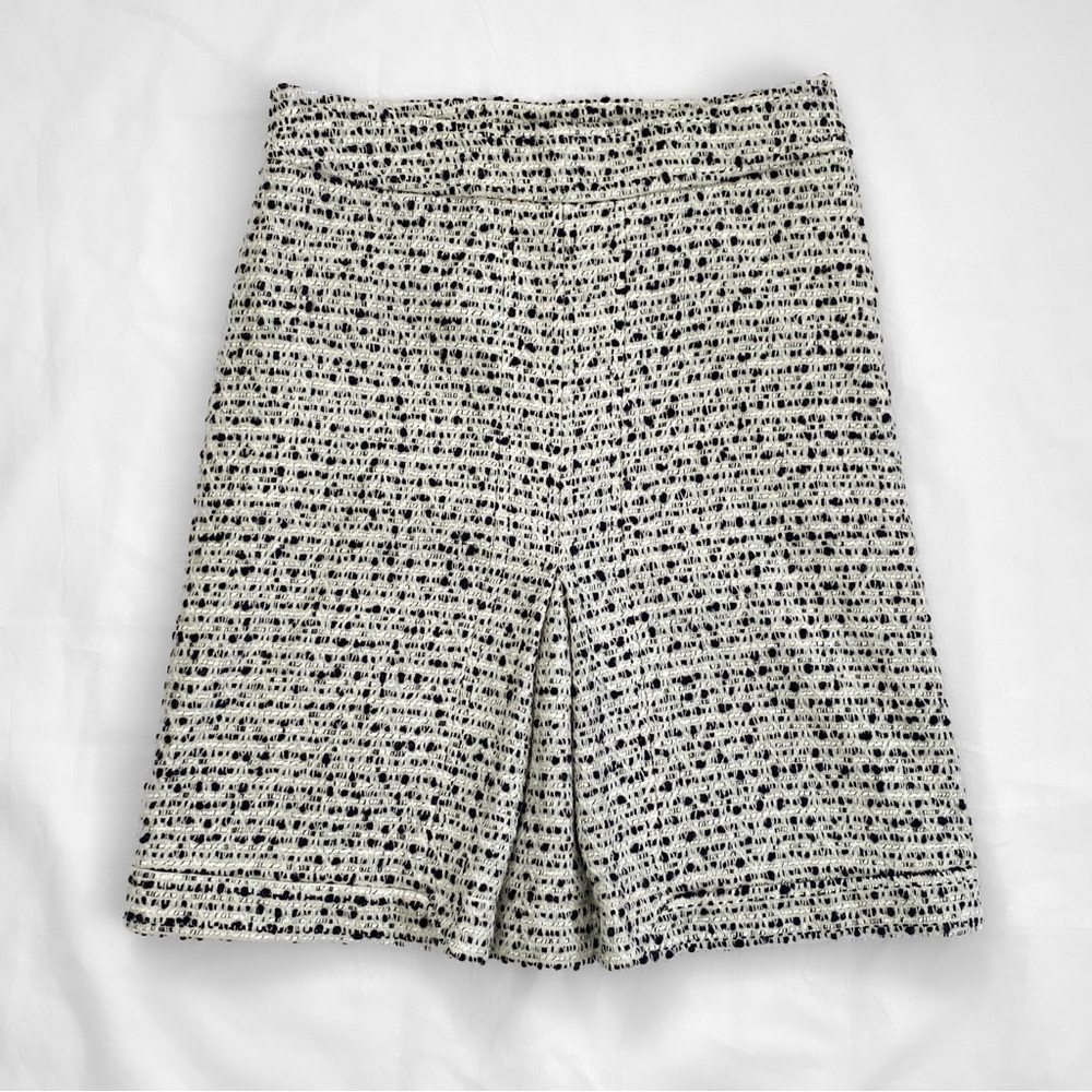 Tory Burch Tweed Style Pleated Skirt